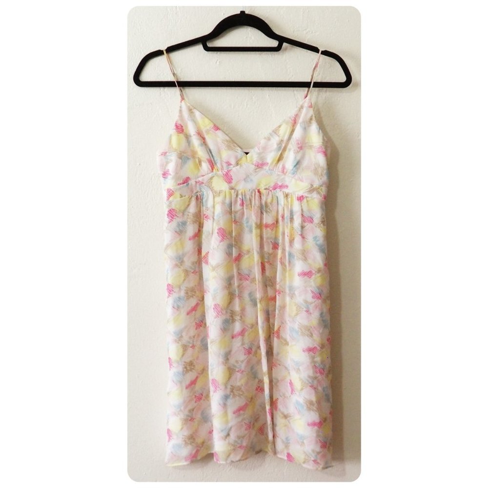 * BCBG BCBGMaxAzria Spaghetti Strap Sleeveless Dress